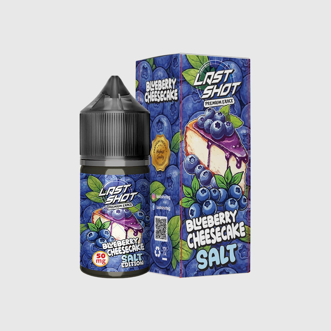 Bluberrry Cheesecake Salt 30ml - Last Shot