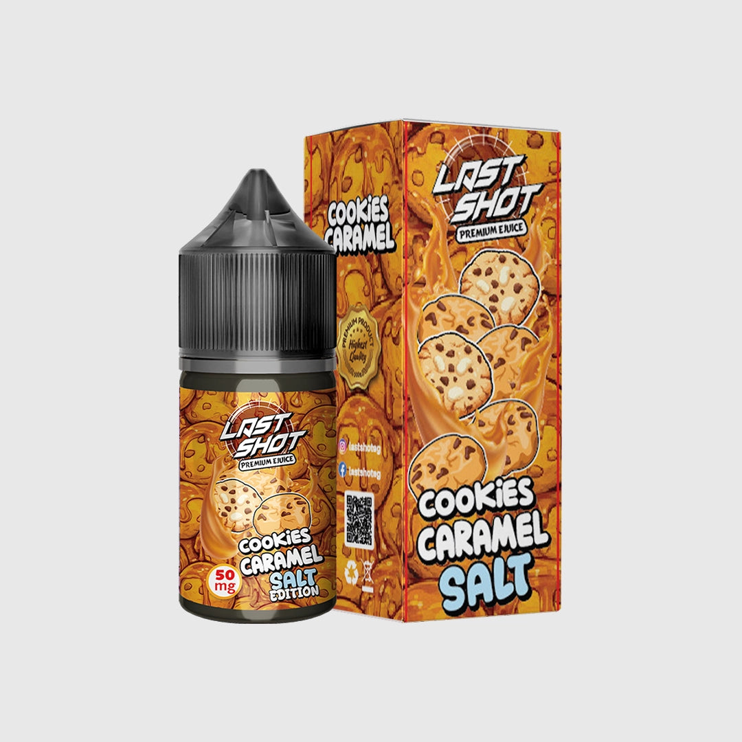 Cookies Caramel Salt 30ml - Last Shot